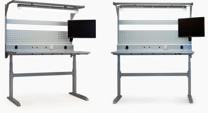New Project for Continental Barum - Electrically Height-Adjustable Assembly Tables