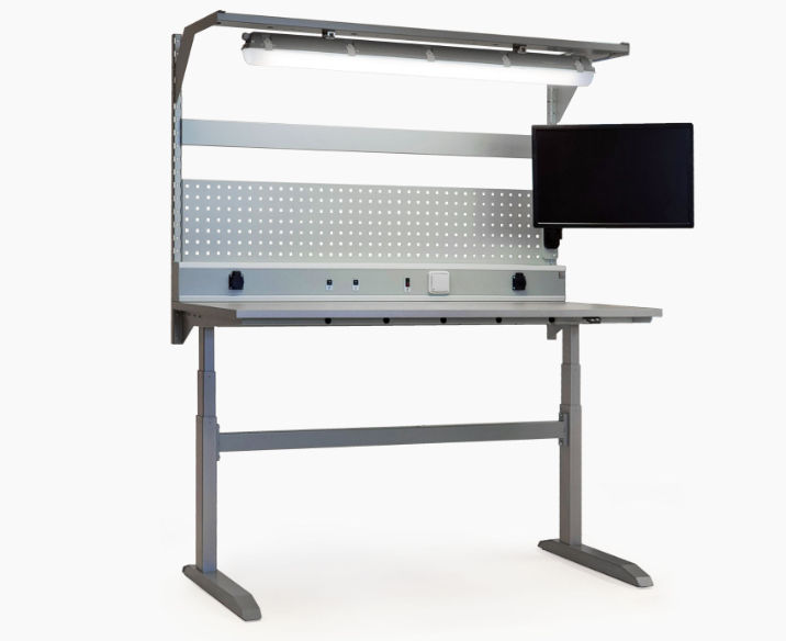 New Project for Continental Barum - Electrically Height-Adjustable Assembly Tables